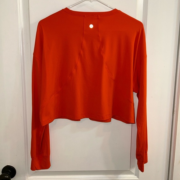 Lululemon Muscle Love Long Sleeve Autumn Red - Picture 3 of 12